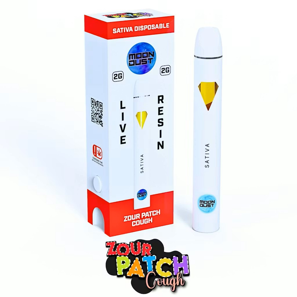 Moon Dust - Zour Patch Cough AIO Vape - 2g