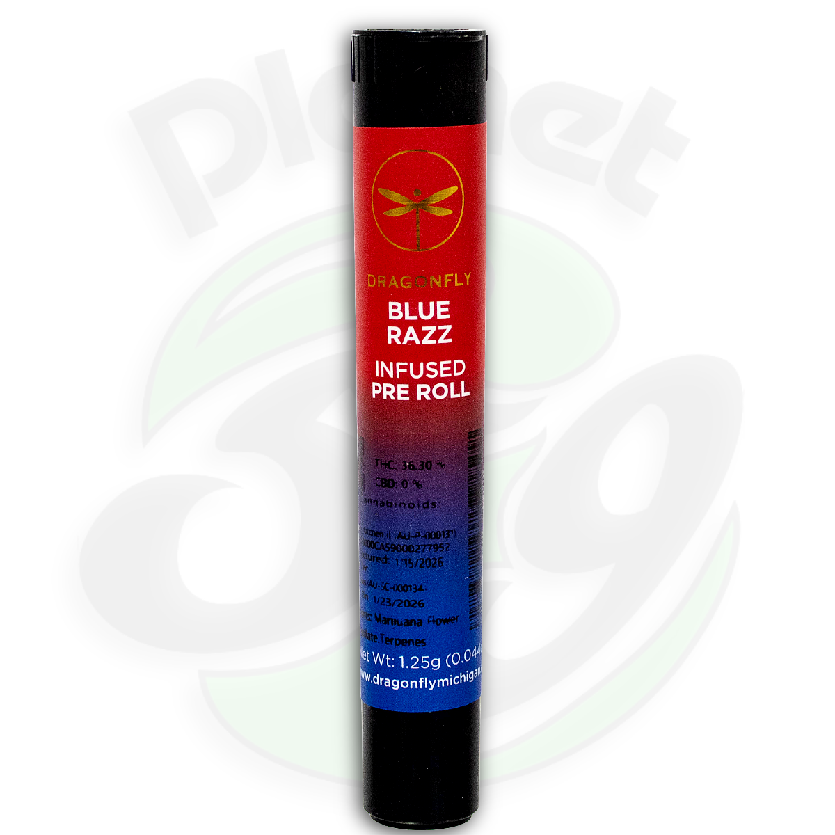 Blue Razz | 1.25g Infused Pre-roll