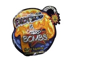 California Honey - Sherbanger Exotics X Terp Bomb Live Resin Infused Flower - 3.5g