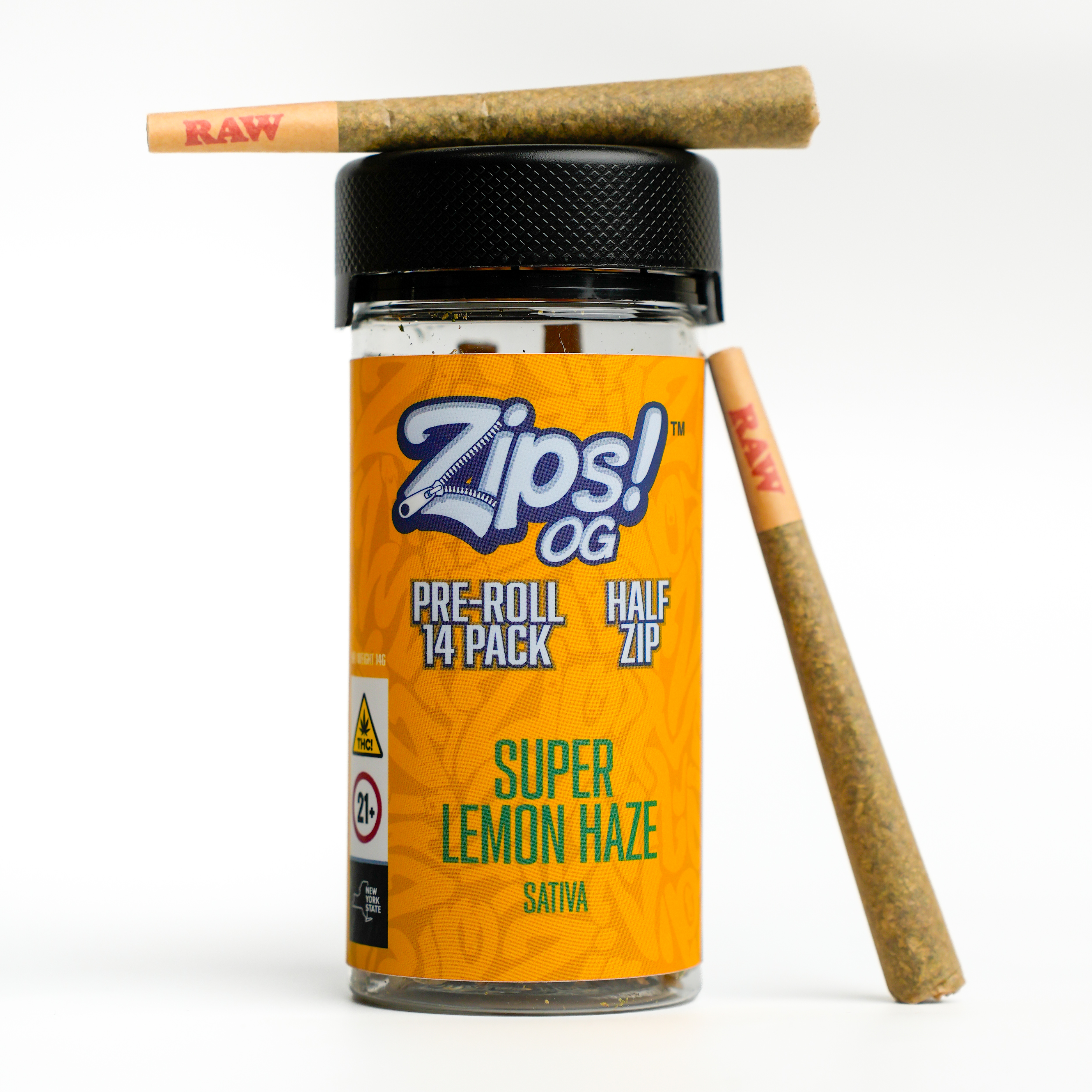 Zips OG | Super Lemon Haze | PreRoll 14pk