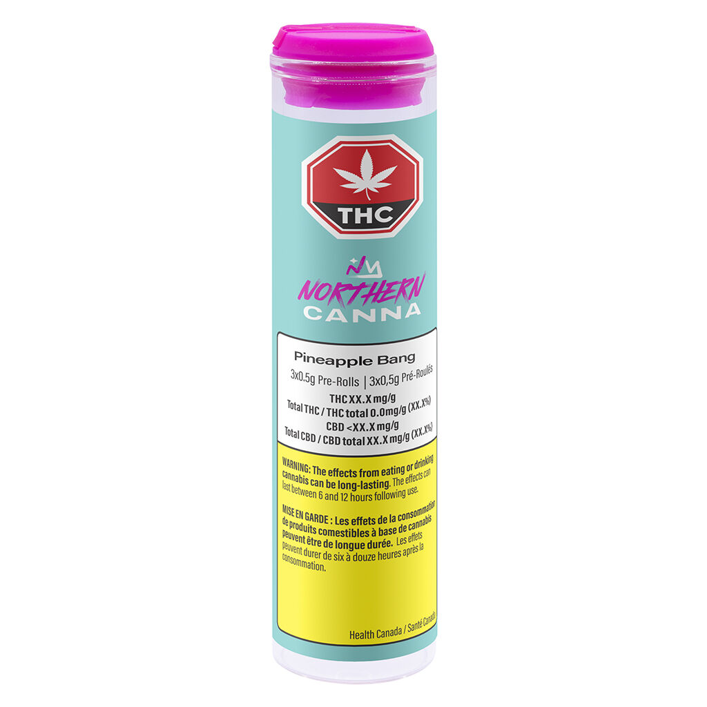 Northern Canna - Pineapple Bang PRJs - 5x0.5g