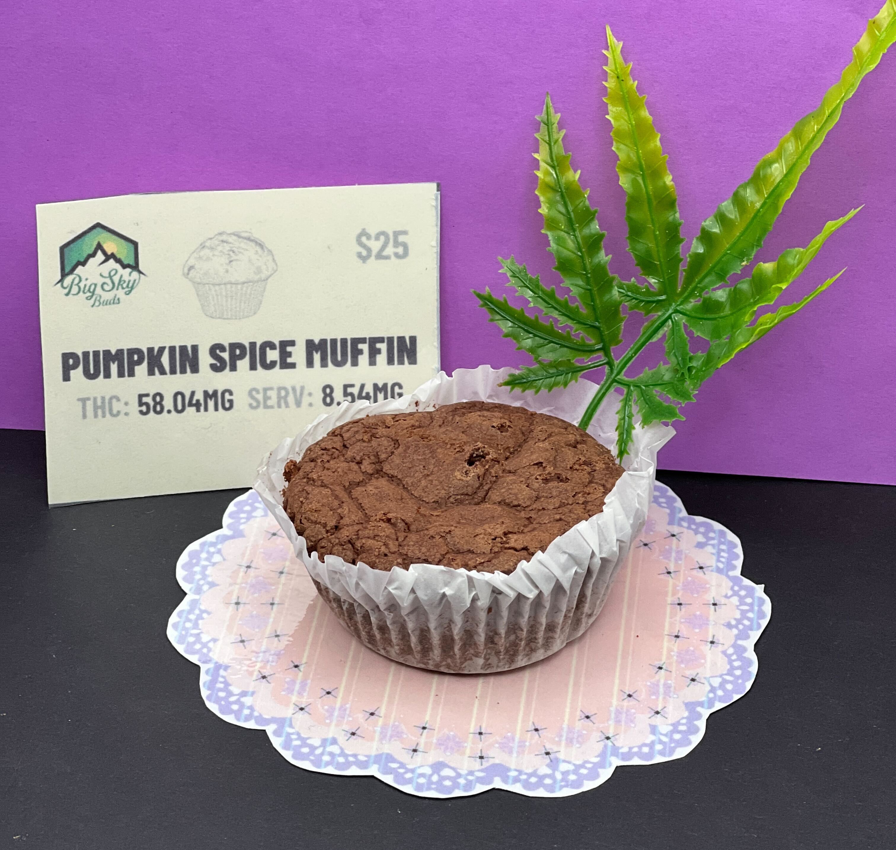 Baked Pumpkin Spice Muffins