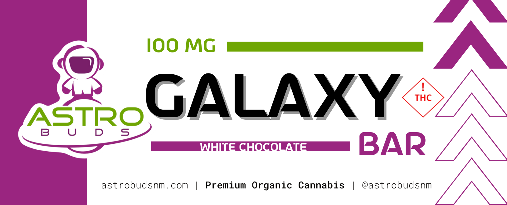 Galaxy Bar | Astro Buds | 100mg Edibles