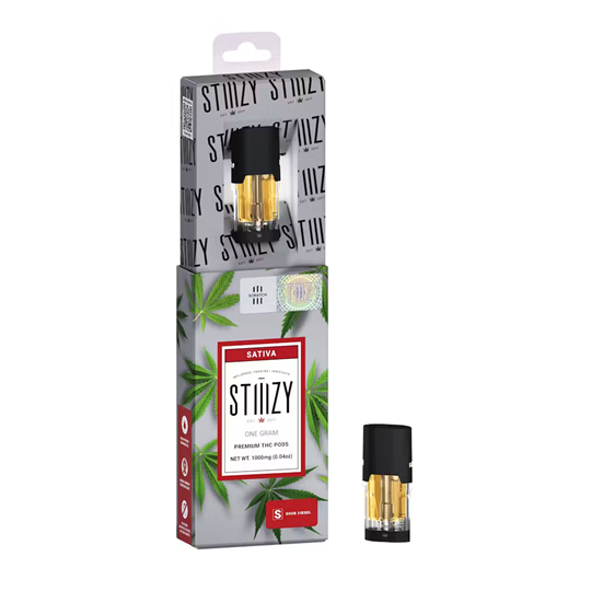 Stiiizy | Sour Diesel | 1G Vape Pod w/ Stiiizy Lite Battery (While Supplies Last)