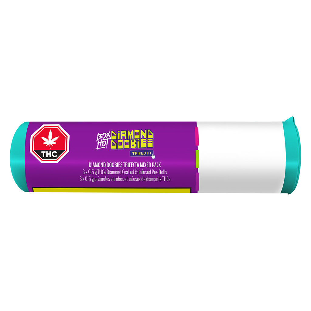 BOXHOT - Diamond Doobies – Trifecta Infused PRJs - 3x0.5g