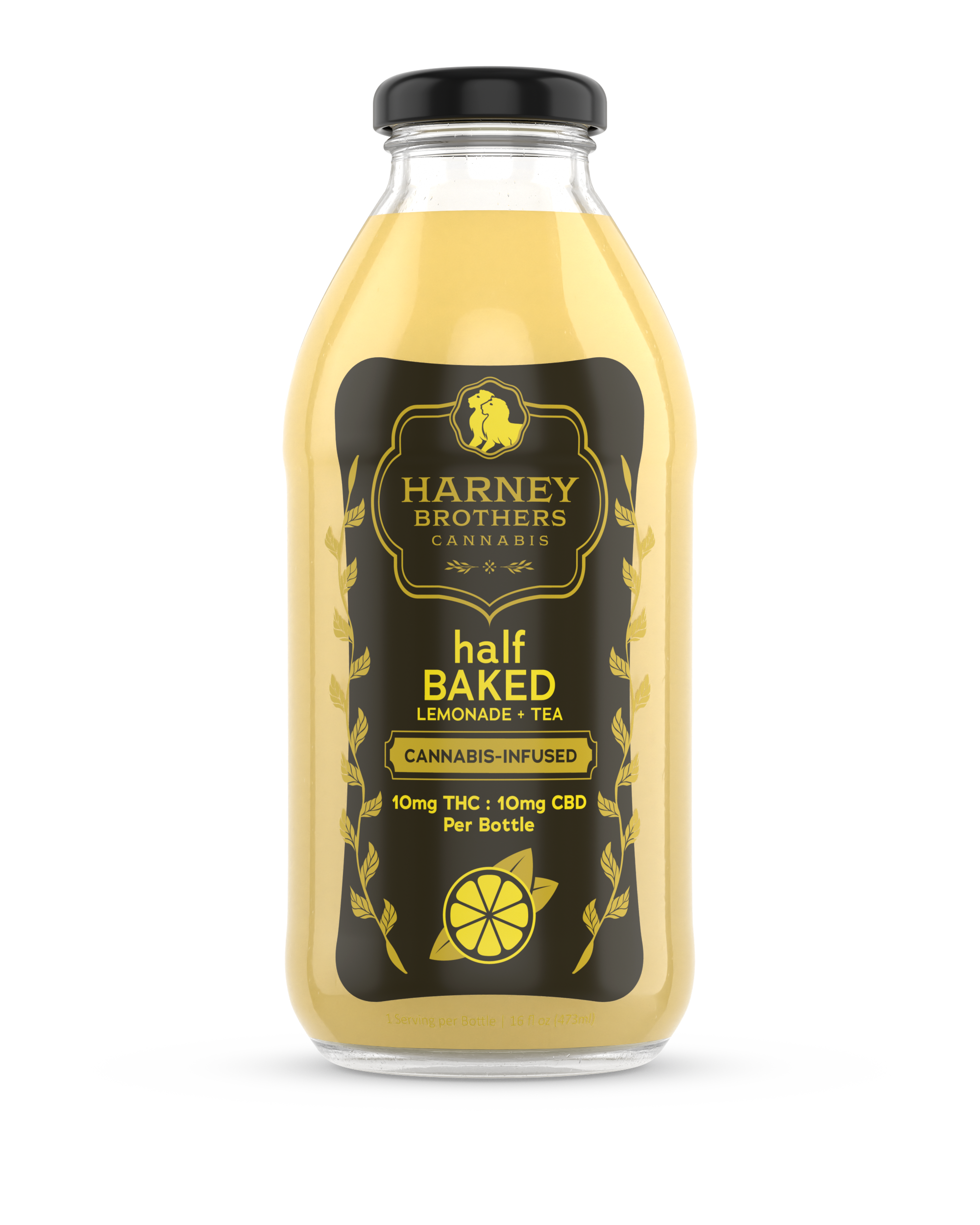 10mg 16oz | Half-Baked Iced Tea Bottle