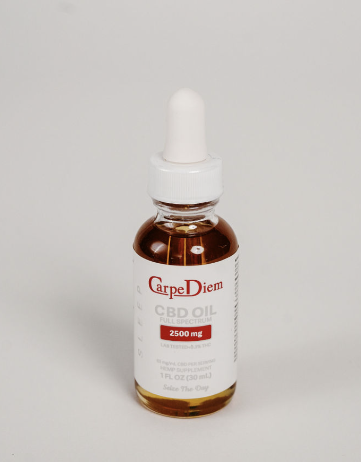 Carpe Diem CBD Oil - Full Spectrum - Natural - 1500mg CBD