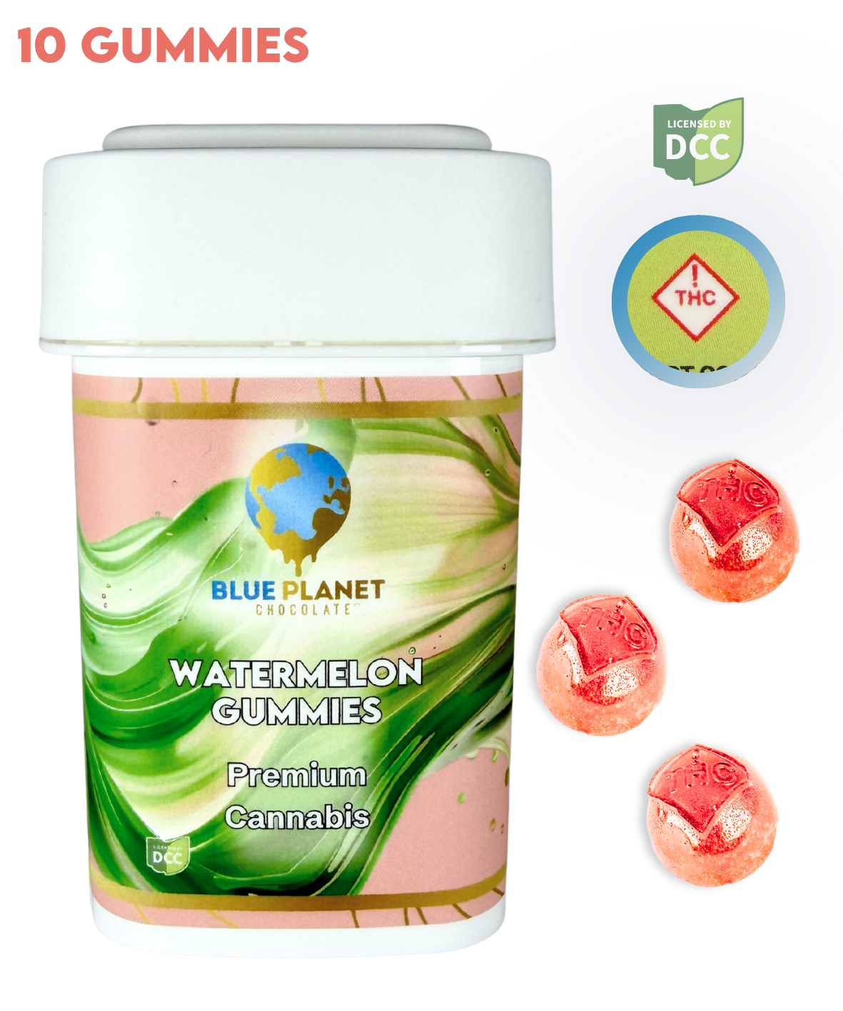 Blue Planet | Gummies | Watermelon | 100mg