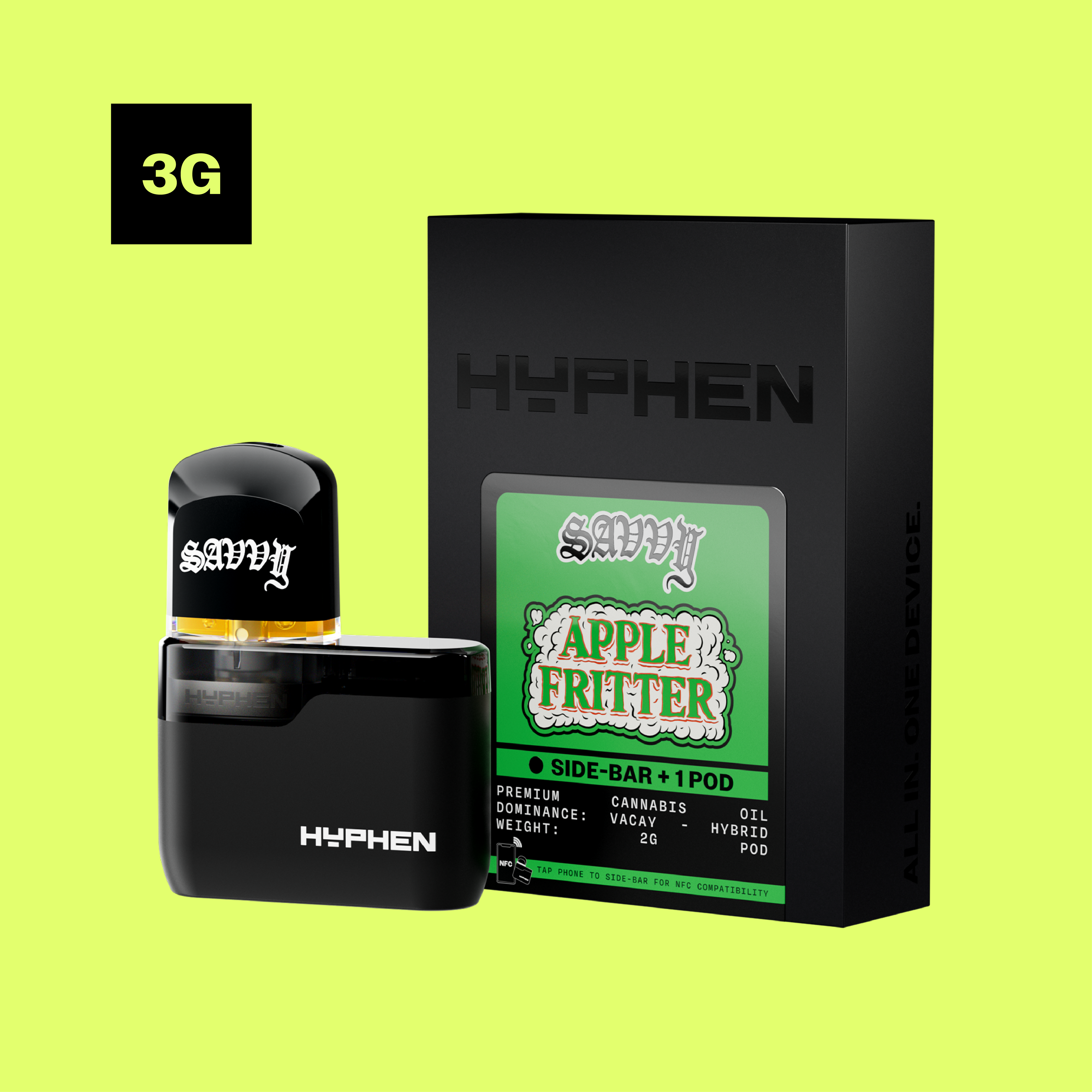 Hyphen Apple Fritter