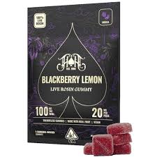Rosin Gummies Blackberry Lemon 100mg