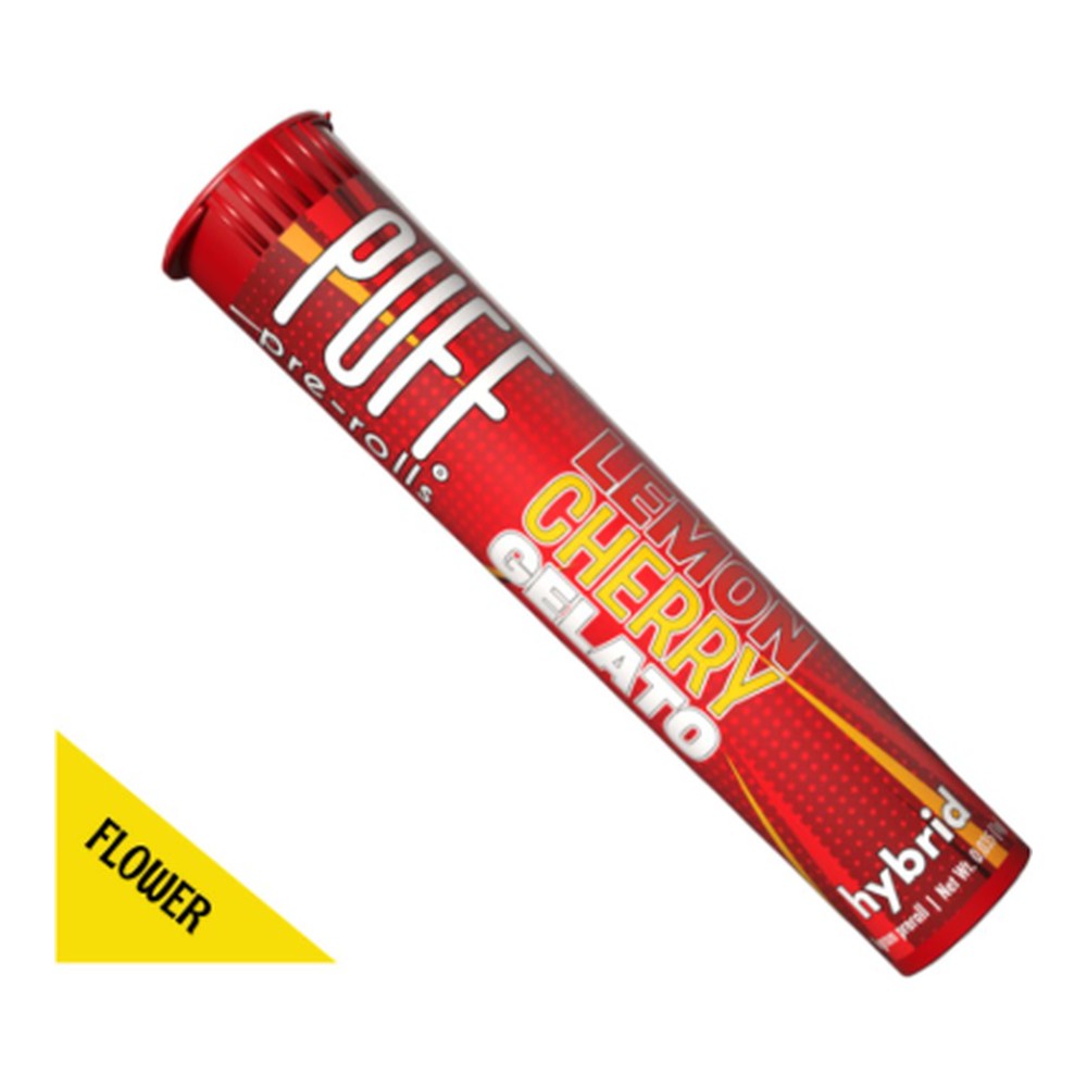 Puff | Preroll | Lemon Cherry Gelato | 1g | Hybrid | THC 30.55%