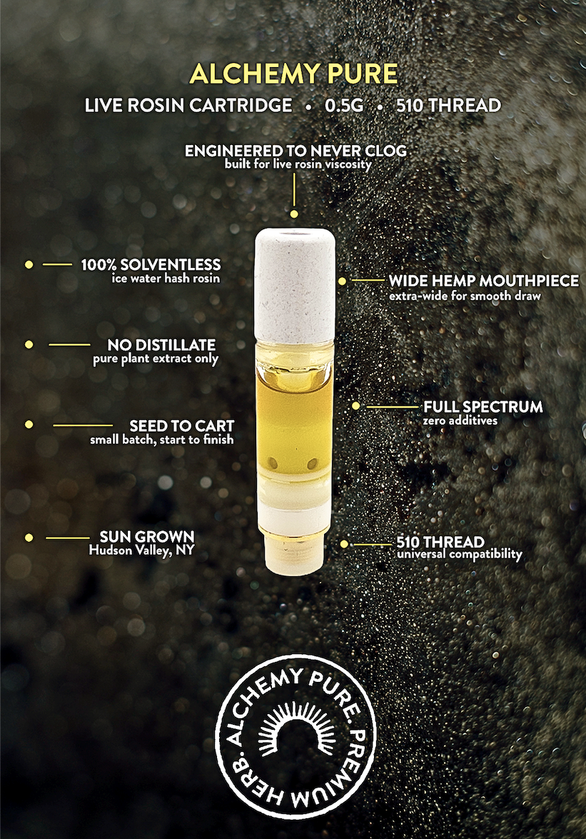 Banana Peel Live Rosin Cart