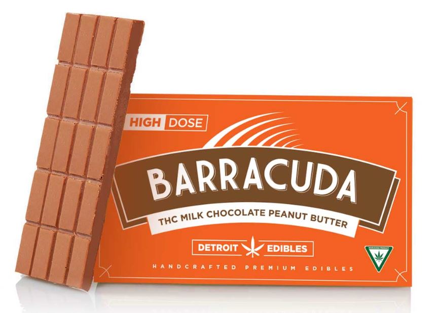 Edible | Milk Chocolate Peanut Butter | 200mg | Barracuda Bar