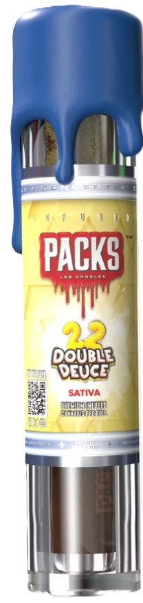 (25296) Double Deuce 1.25 (Glass Cone) INF PreRoll