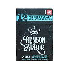 12pk 0.6 91 Sweets #15 + Gas Face - Preroll Pack - Benson Arbor