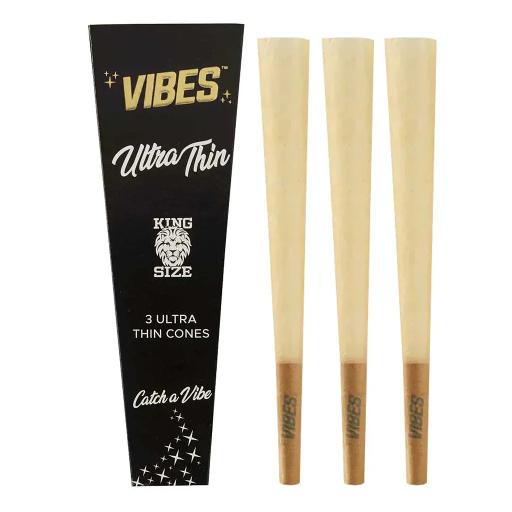 Cones (King Size) - Vibes (Ultra Thin) 3PK