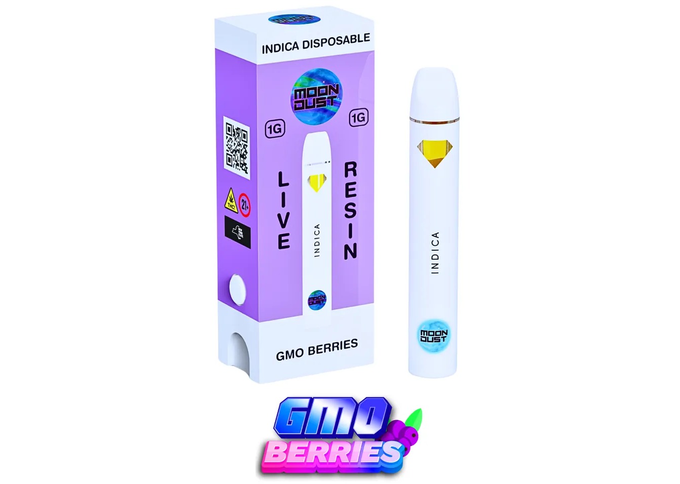 GMO Berries | Live Resin AIO | 1g
