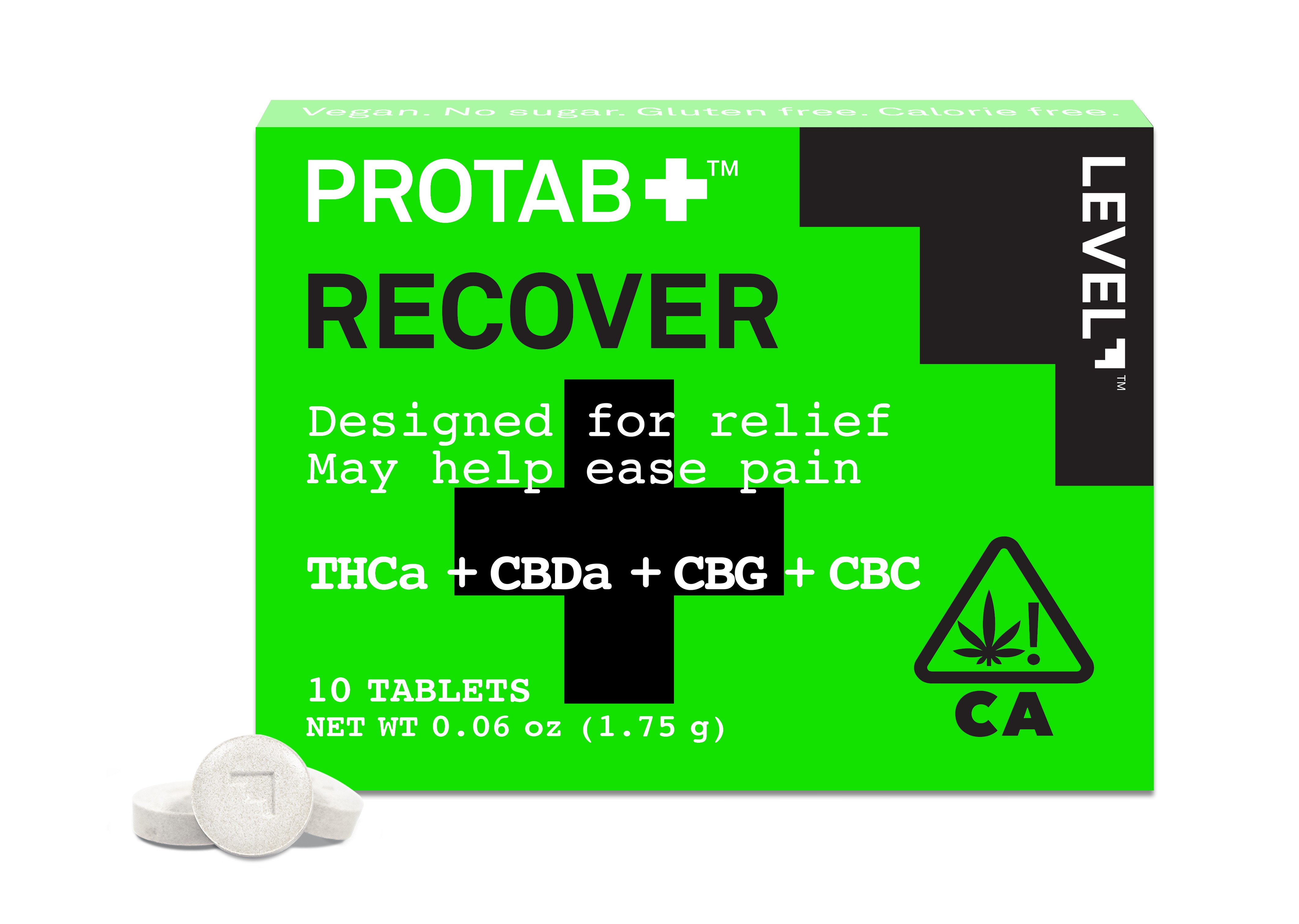 LEVEL — Protab+ Recover / 10 Tablets