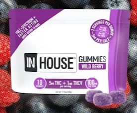 Wild Berry 5:1 THCv:THC Gummies ( H ) 10pk | 100mg