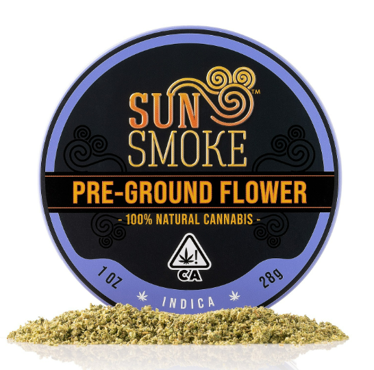 SunSmoke Pre-Ground Indica Flower
