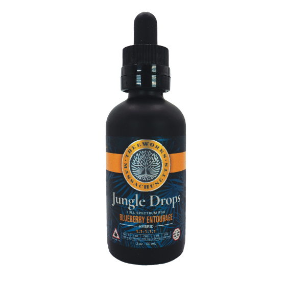 Tree Works | Jungle Drops - Tincture 25ml (100mg THC | 300mg CBD | 300mg CBN | 300mg CBG | 300mg CBC)