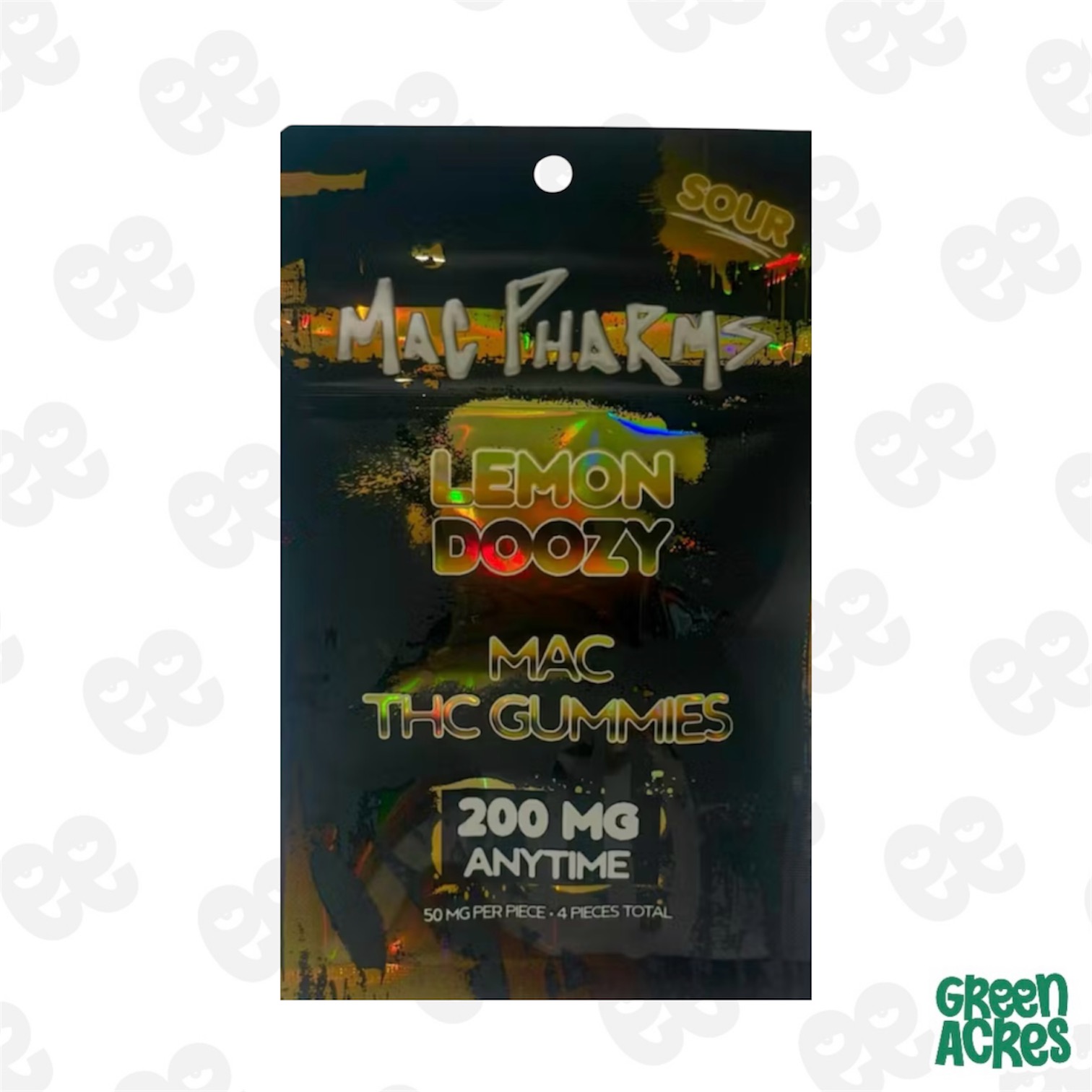 Mac Pharms: Lemon Doozy Anytime 200MG Gummies
