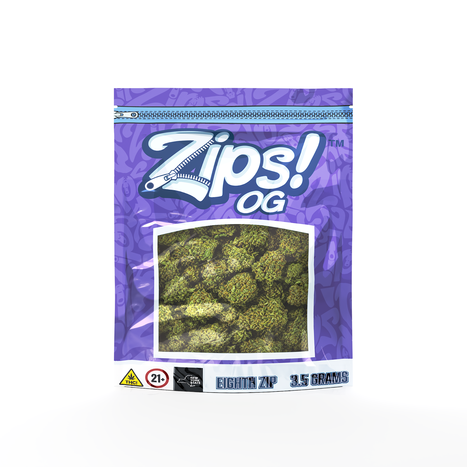 Zips OG - Blue Zushi - Flower