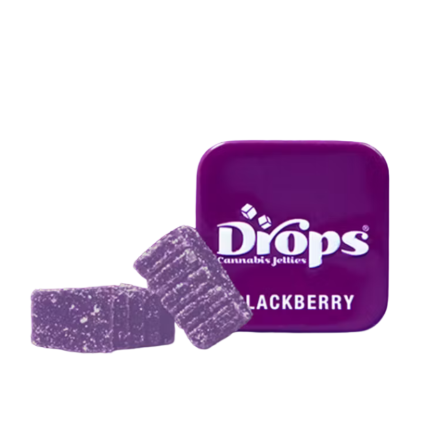 Blackberry 2cbd:1thc Rosin Gummies   100 Mg   2 Pack