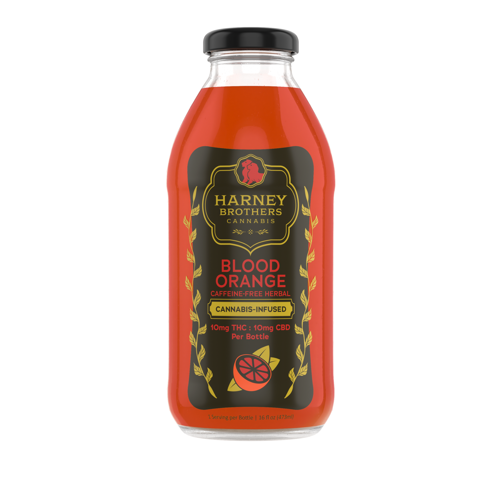 Harney Brothers Blood Orange Herbal Drink 10mg 1:1