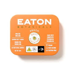 Eaton Botanicals Peach Daily Elevation 20pk 5mg Gummies
