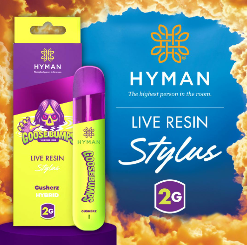 Hyman Stylus - Goosebumps - 2g Live Resin Disposable