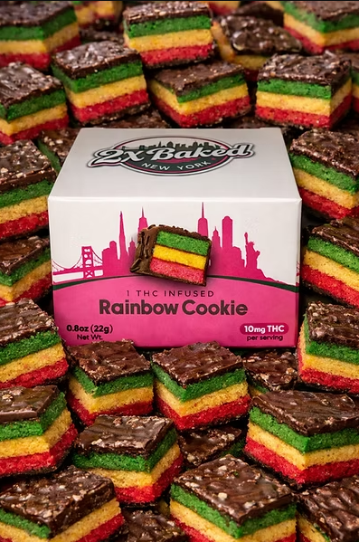 Rainbow Cookies | Edibles | 10mg