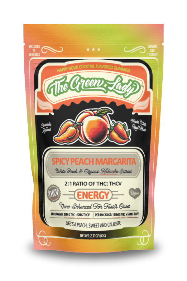 10mg Gummy Energy | (Spicy Peach Margarita) 100mg