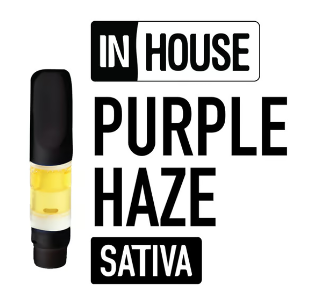 In House - Purple Haze - Sativa - Cartridge