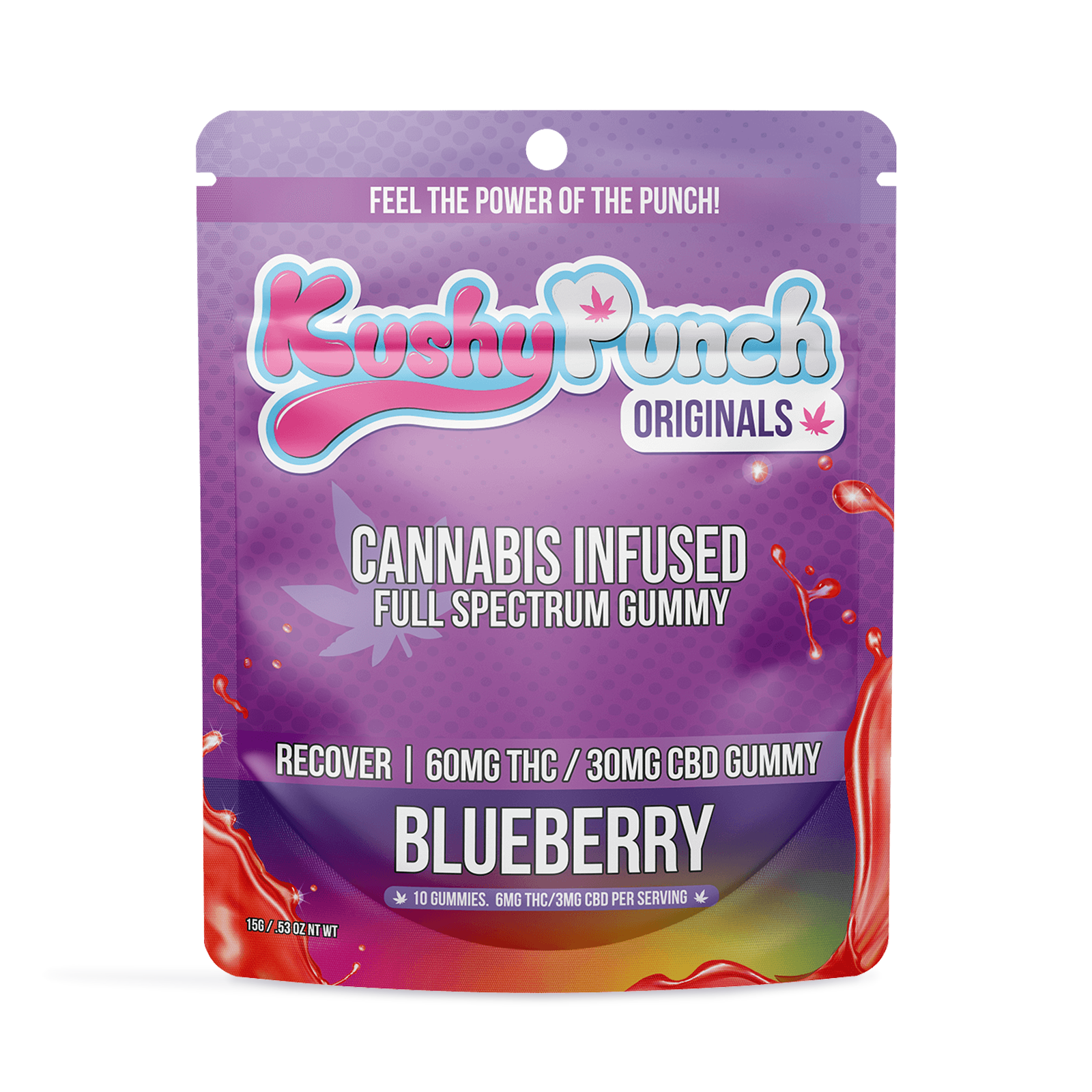 Recover 2:1 Blueberry Gummies