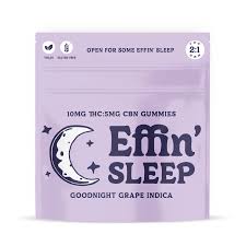 AWH Effin' Gummies Sleep - Goodnight Grape (2:1 THC:CBN) 100mg