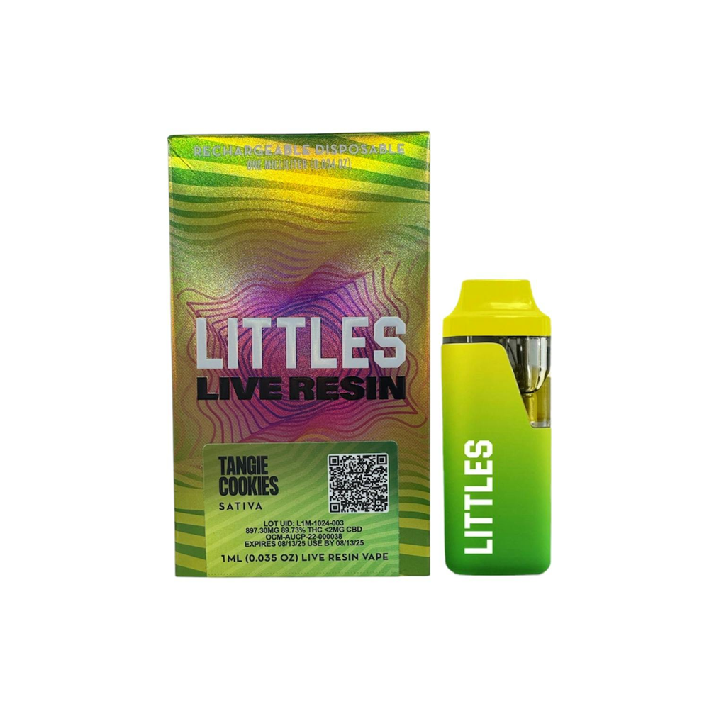 Littles | Tangie Cookies | Live Resin All-In-One Vape 1ML