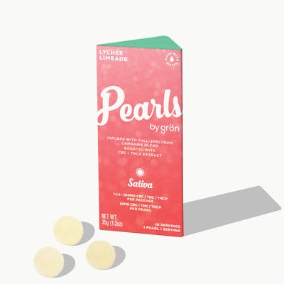 Gron | Lychee Limeade Rosin Pearls | 10pk 100mg