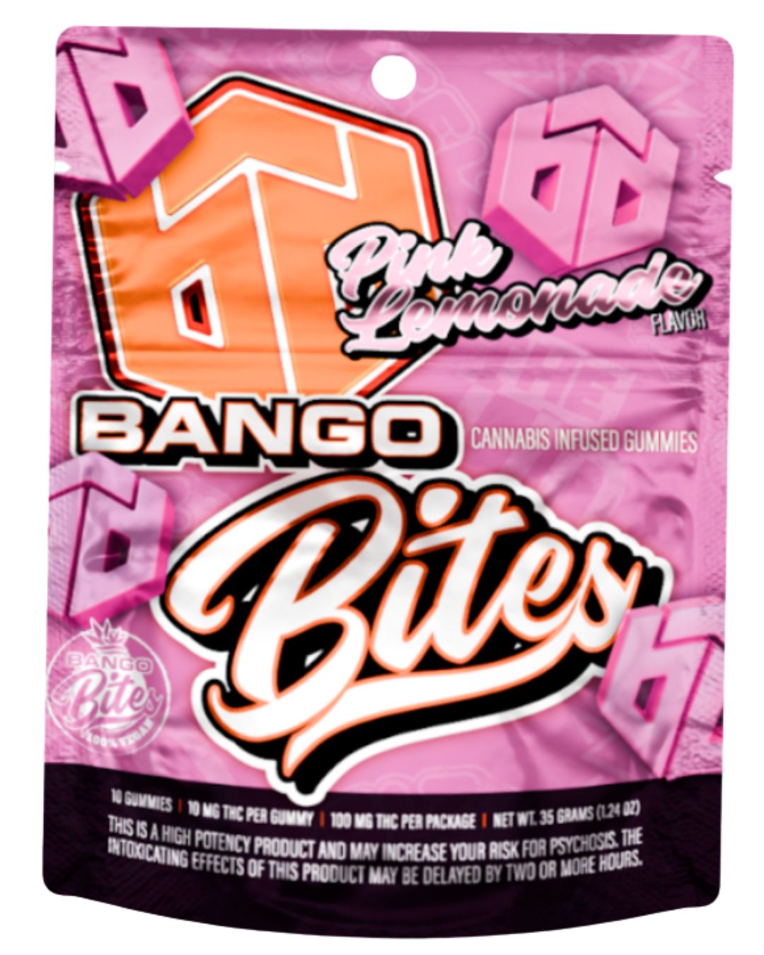 Sour Pink Lemonade | Gummies | 100MG | 10pk