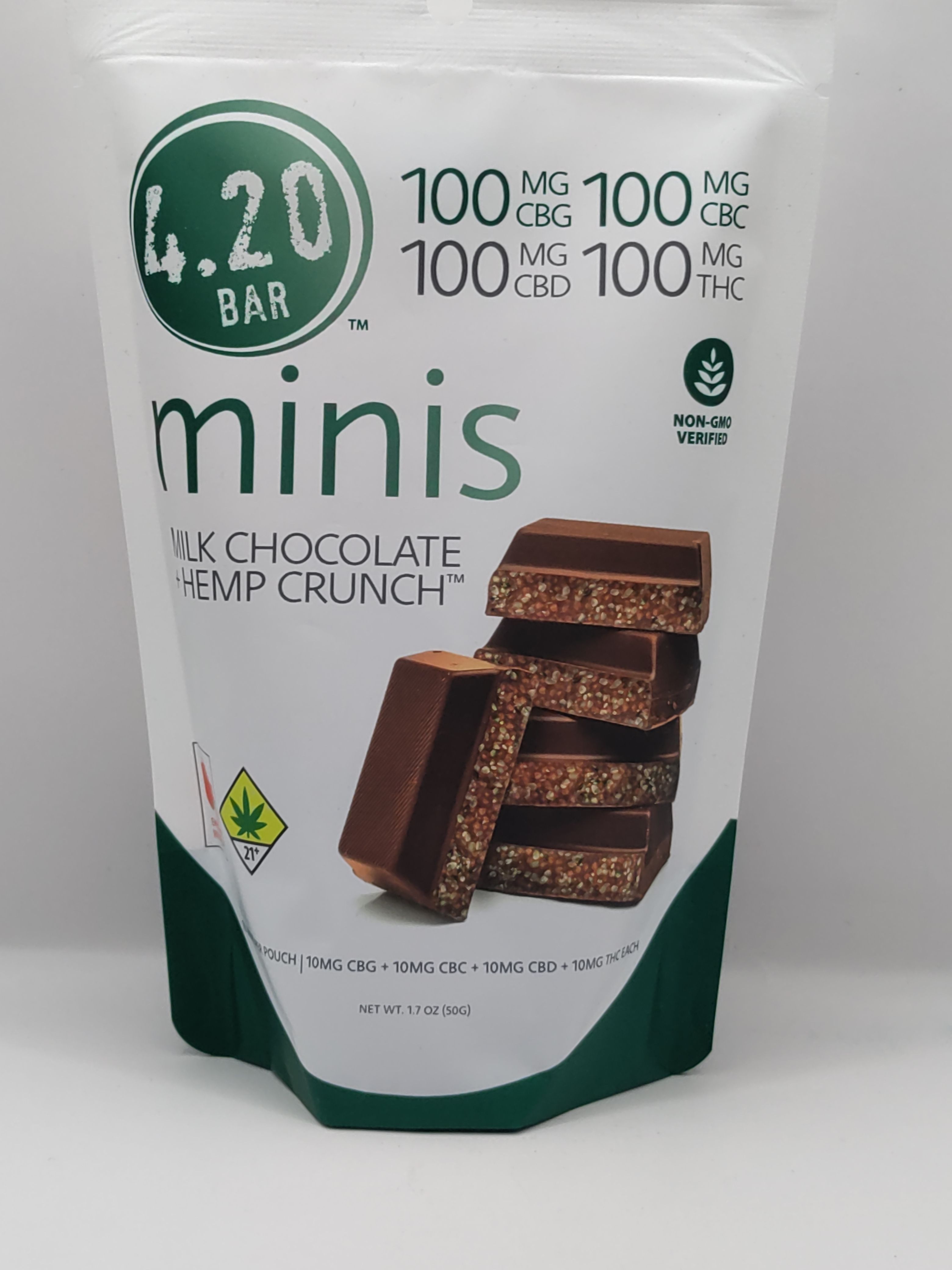 Milk Chocolate Hemp Crunch