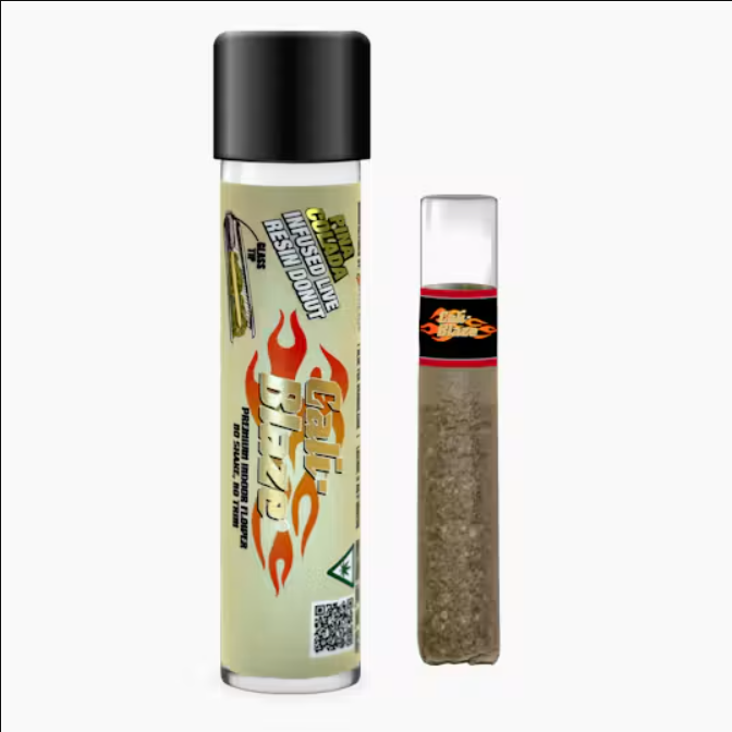 Cali-Blaze - Pina Colada - Live Resin Infused Donut Pre-Roll - 1.2g