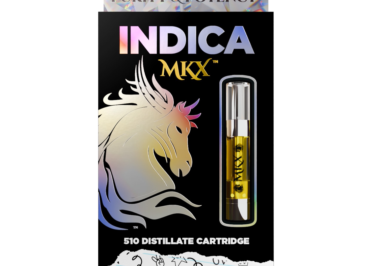 MKX | Permanent Marker | 1G 510 Distillate Cartridge