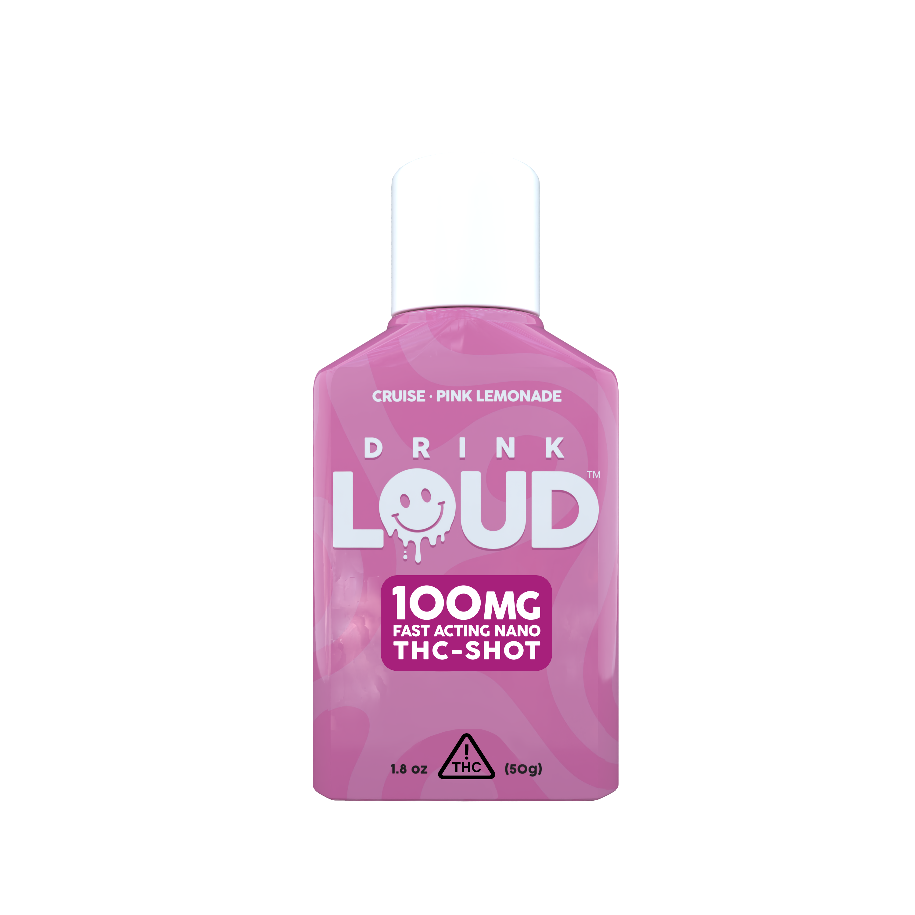 Loud l 100 mg THC Shot l Pink Lemonade l 50ml