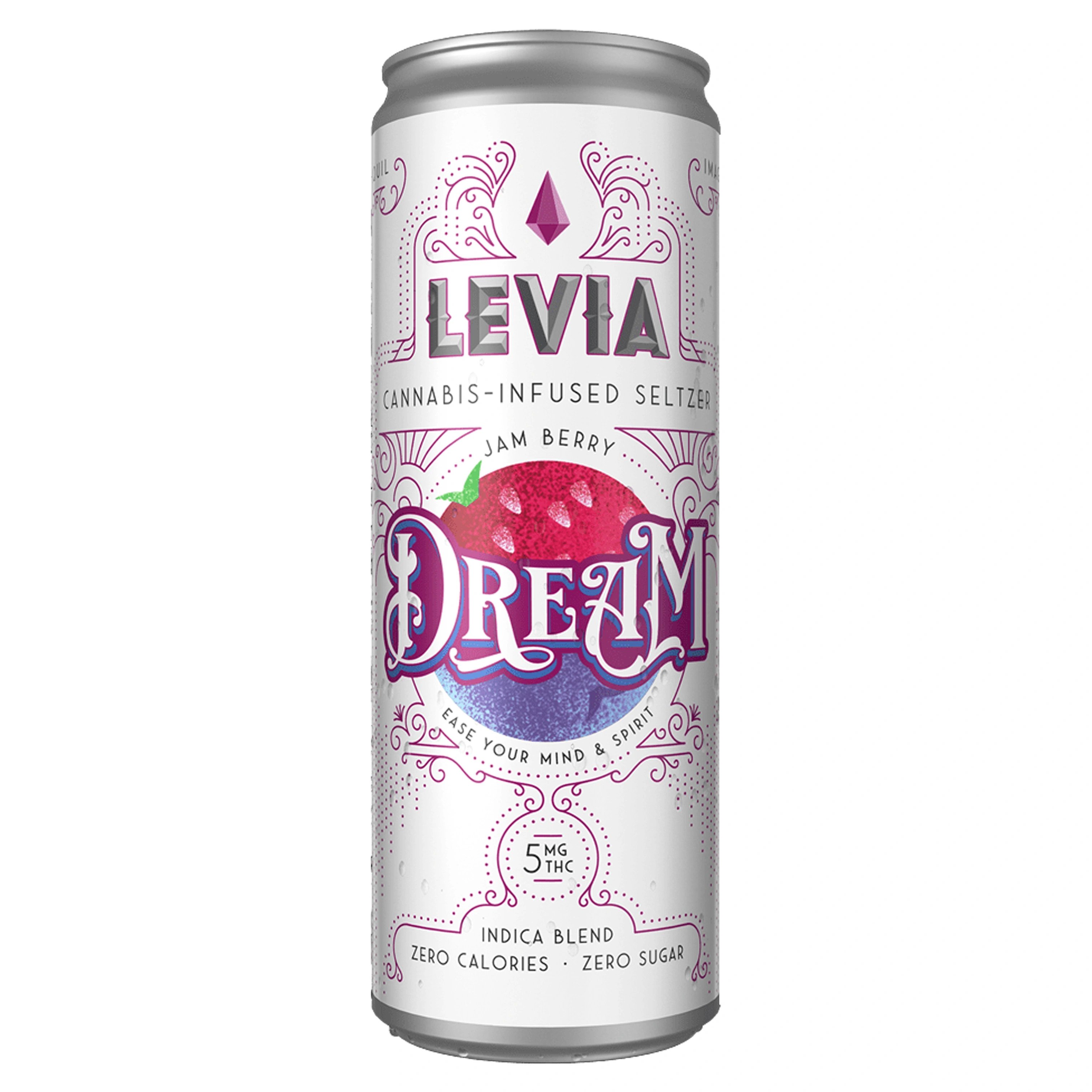 Dream Jam Berry Seltzer | 5mg | Levia product photo