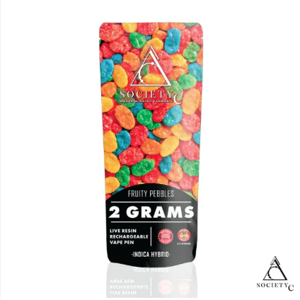 Society C - Live Resin Disposable - Fruity Pebbles