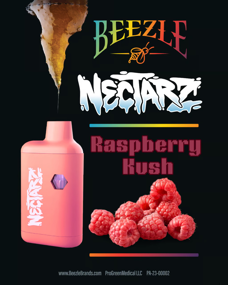 Beezle Nectarz Disposable (1g) Raspberry Kush