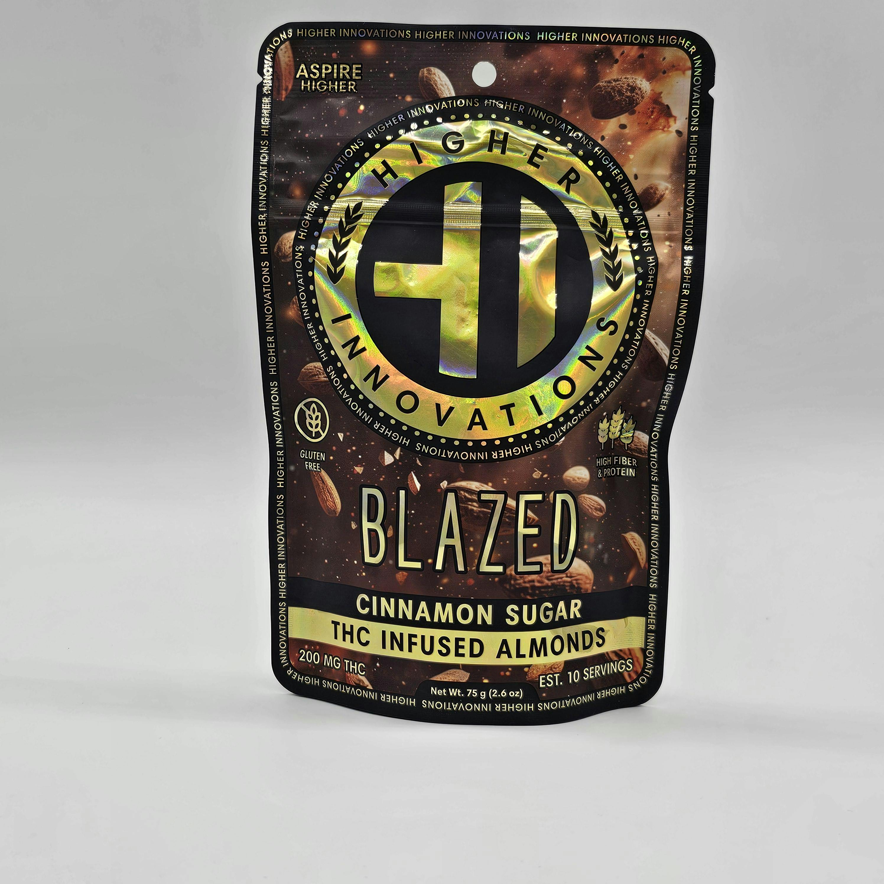 HI | Blazed Nutz | Cinnamon Sugar Almonds (200mg)