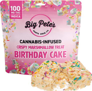 Birthday Cake Crispy Marshmallow Treat