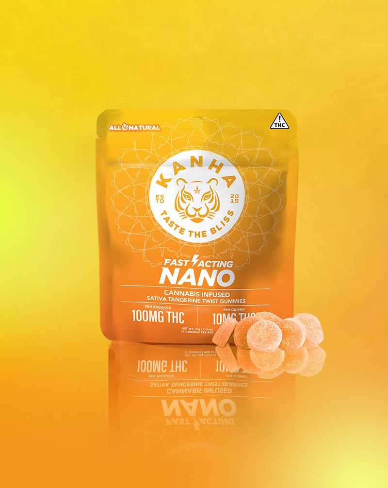 Tangerine Twist Nano Gummies 10-pack