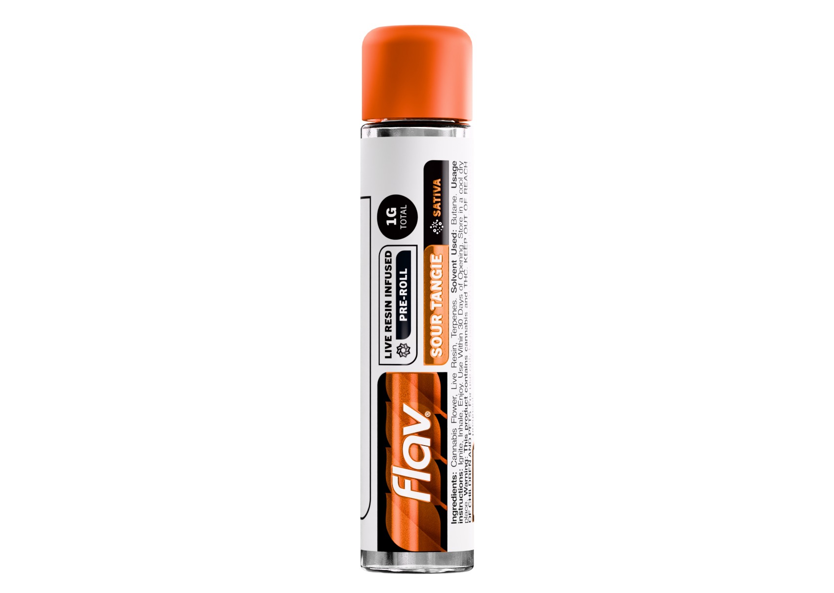 Sour Tangie | Live Resin Infused Pre-Roll | 1g